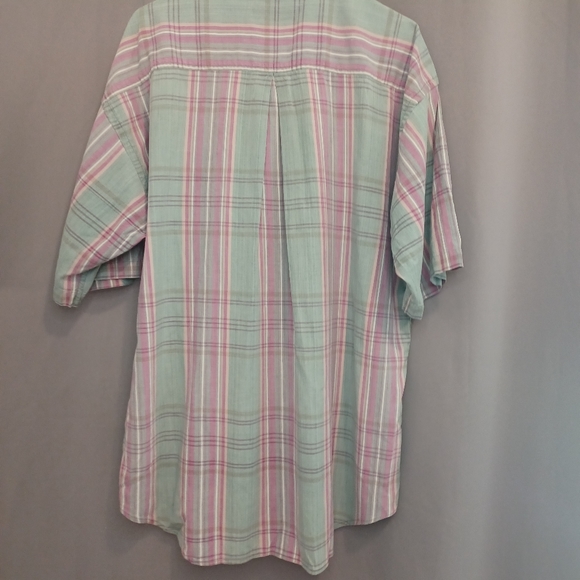 90s Jansport Mens Short Sleeve Button down Size XL - Picture 2 of 5